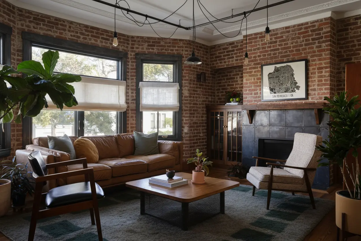 Room after AI redesign transformation